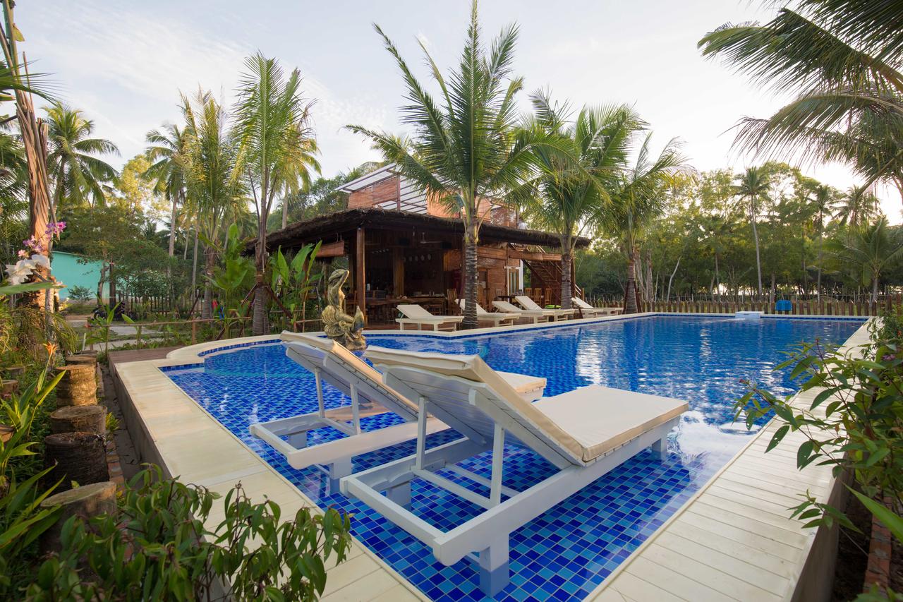 Отель Phu Quoc Green Land (с кухней, бассейном и завтраком) на фукуоке- от $28